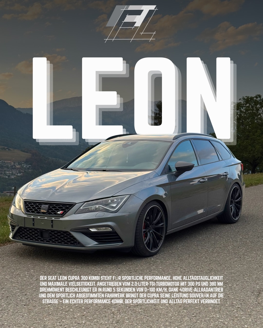 Seat Leon Cupra 300 – Hurricane-Auspuffanlage bei FL-CARS