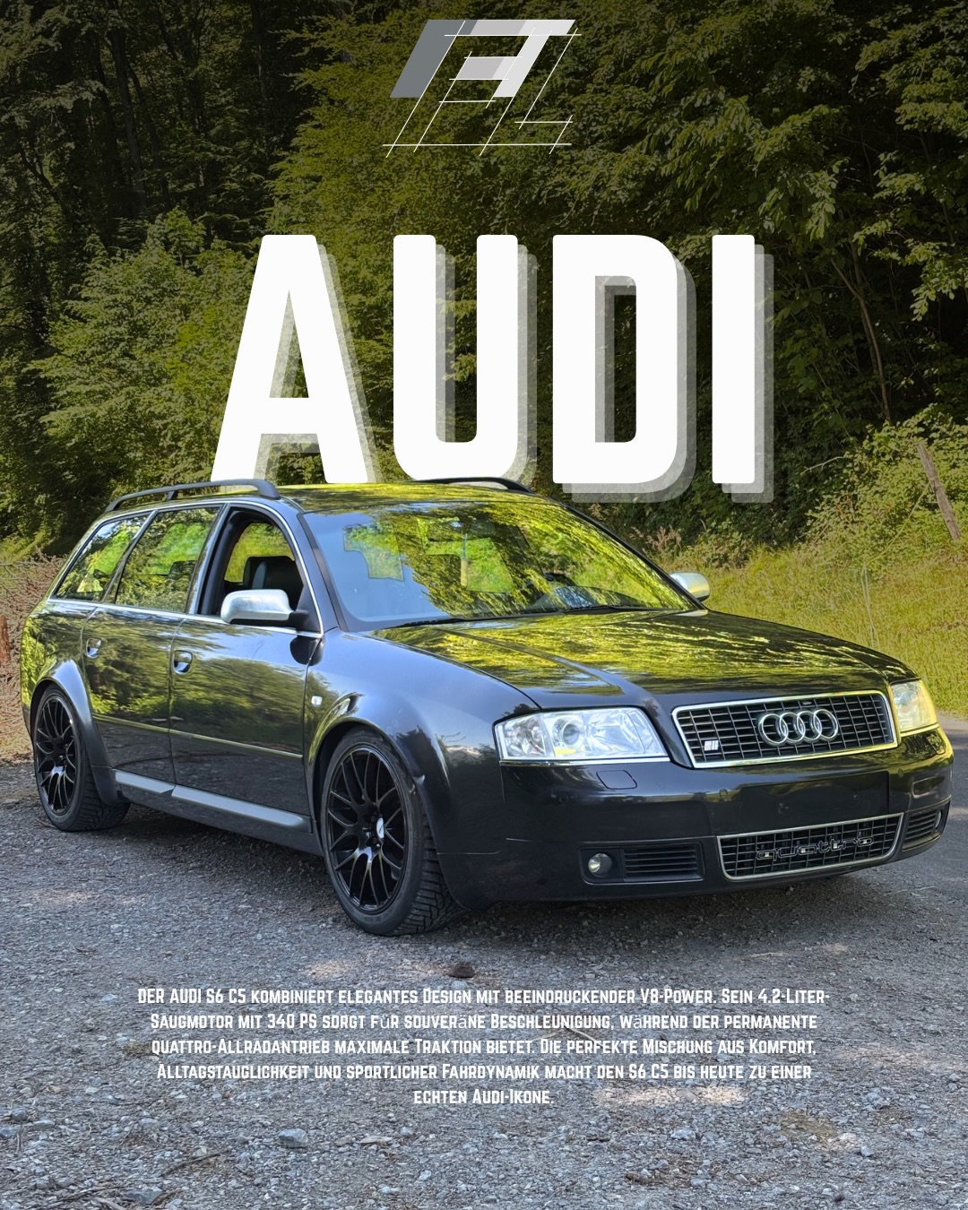 Audi S6 C5 – Stage 1 und Burble Tune bei FL-CARS